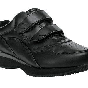 Original Propet wide width 4E black leather walking shoes Size:9XX(4E)